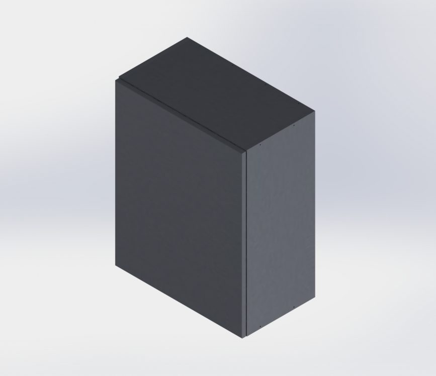 Charcoal Gray Flat Pannel Upper1