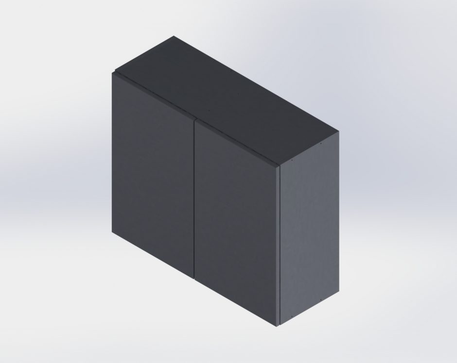 Charcoal Gray Flat Pannel Upper2