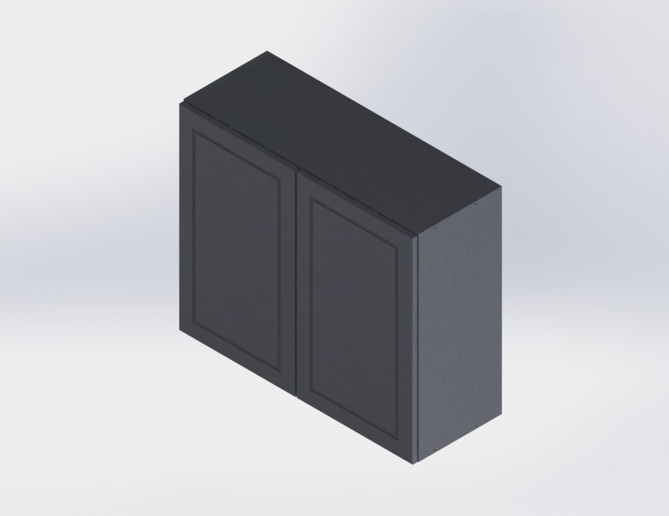 Charcoal Gray Grooved Upper2