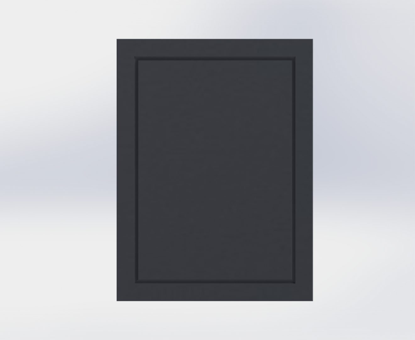 Grooved Charcoal Grey