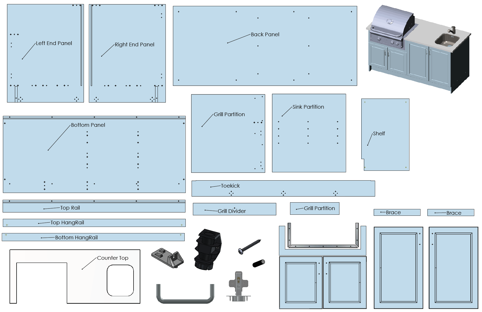 SWU-66GS-Parts